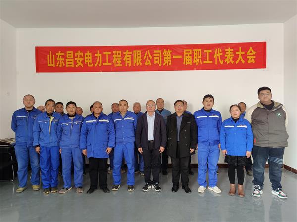 山東昌安電力工程有限公司第 一屆職工代表大會暨2023年工作會議